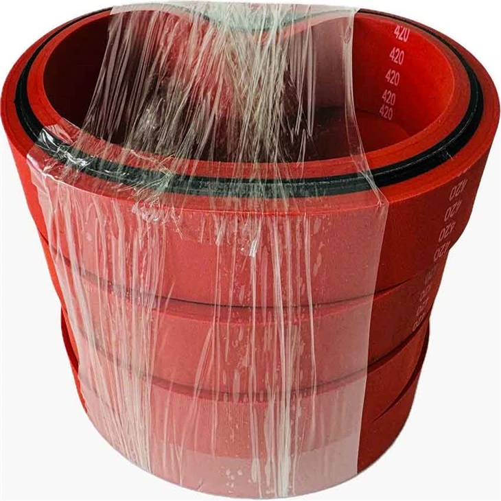 Red Rubber Haul Off Machine Belt Red Rubber Haul Off Machine Belt