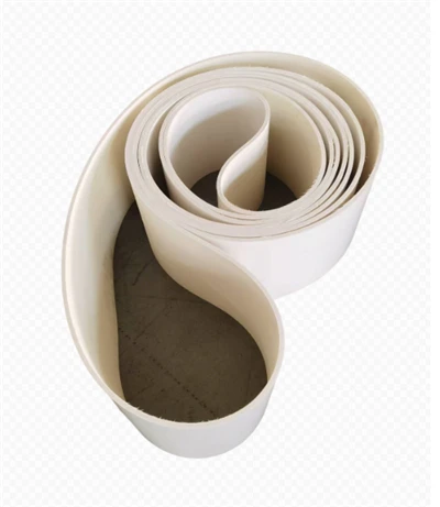 두께 8mm 흰색 컬러 PU 컨베이어 벨트